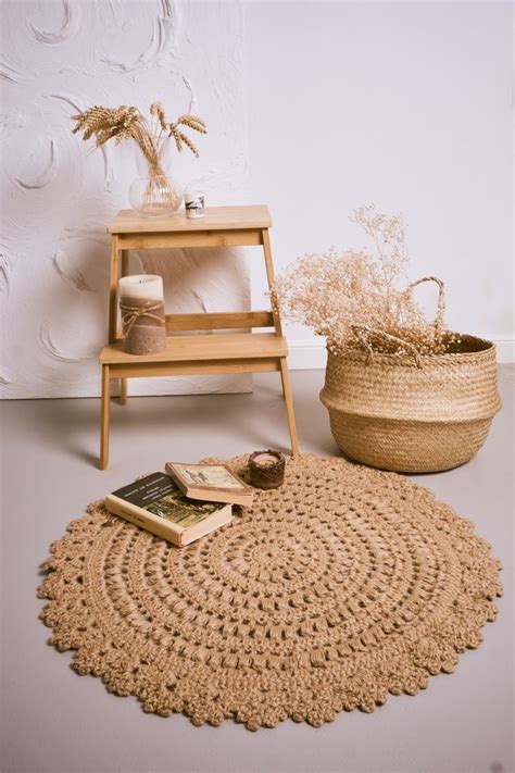 Ковёр круглый из джута | Straw bag, Bags, Straw