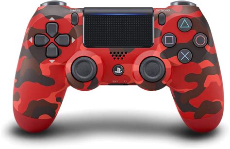 Dualshock 4 Wireless PS4 Controller: Red Camo for Sony Playstation 4 ...