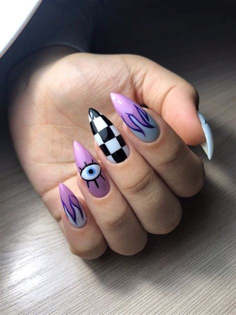 Pinterest: @Claudiagabg | Swag nails, Edgy nails, Dope nails