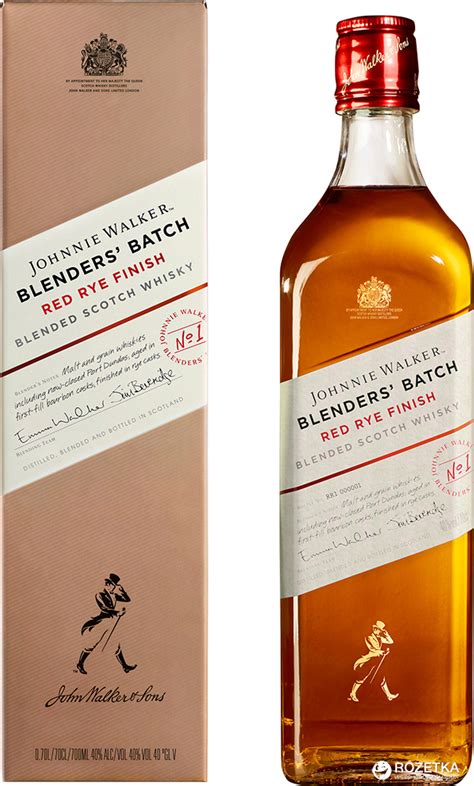Виски Johnnie Walker Red Rye Finish 0.7 л 40% (5000267170190) – фото ...