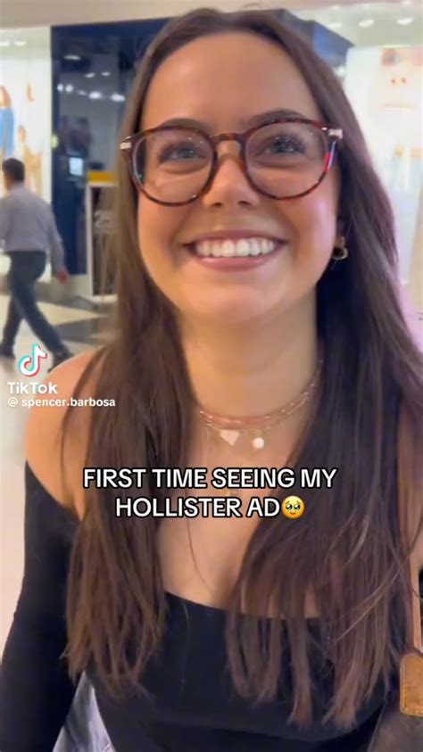 Here's the spoiled "princess" seeing her Hollister ad for the first