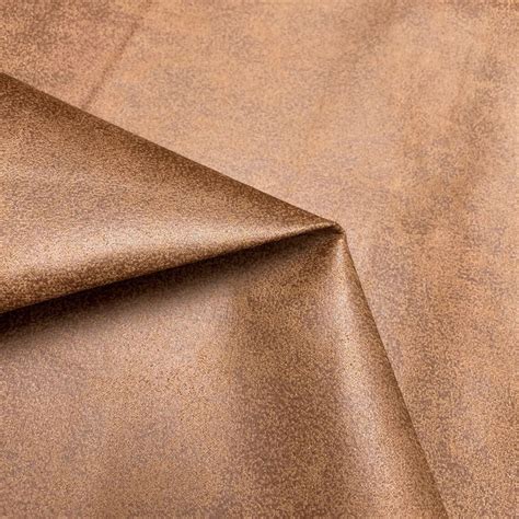 nevada antique leather suede upholstery fabric tan etsy