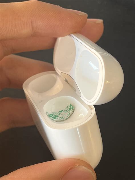 How I fixed the one AirPod not charging problem : r/airpods