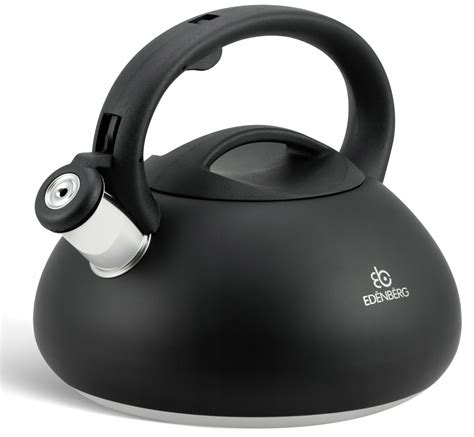 CZAJNIK STALOWY CZARNY MAT 3L INDUKCJA GAZ (8804) • Cena, Opinie