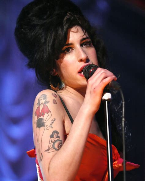 Porchester Hall, London, 2007. Photograph: Mark Allan/WireImage.com Amy