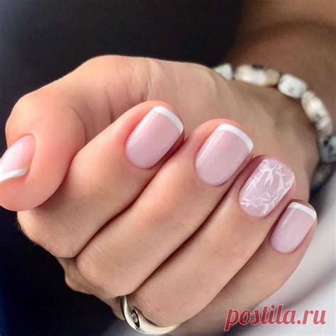 Французский маникюр: каким он может быть? Рассматриваем самые необычн ...