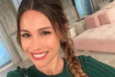 Pampita mostró la foto que le tomaron en su primer casting