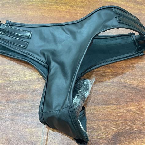 13CM Dildo Chastity Panty Strap on Harness Penis Butt Anal Plug BDSM