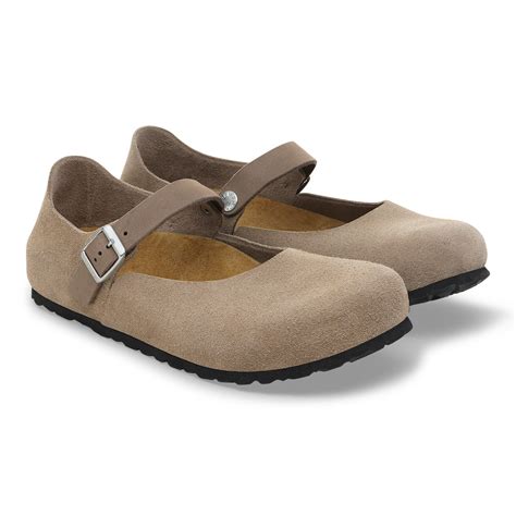 mantova suede leather taupe birkenstock