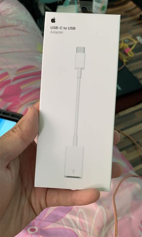 USB C TO USB adaptor (APPLE ORIGINAL), Computers & Tech, Parts ...