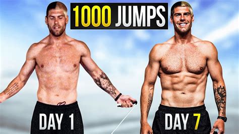 7 Day Jump Rope Challenge (1000 Jumps A Day) - YouTube