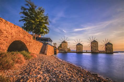 xios island shutter stock image