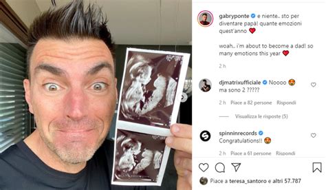 L'annuncio su Instagram di Gabry Ponte: "Diventerò papà"