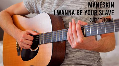 Måneskin – I Wanna Be Your Slave EASY Guitar Tutorial With Chords ...