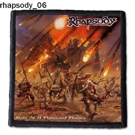 Rhapsody 06 - Small Printed Patch - King Of Patches