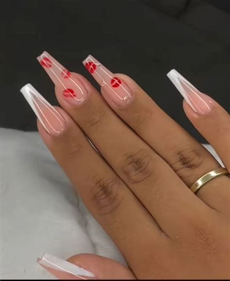 Unha Com A Inicial Do Namorado - Unha 💖 | Inspiracao unha dia dos namorados, Unhas com inicial do ...