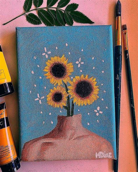 Canvas Aesthetic Painting Ideas Indie