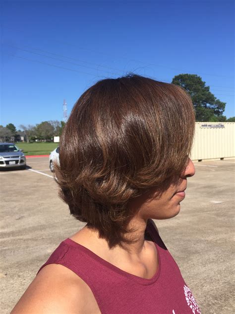 After Brazilian Blowout | Short hair styles, Brazilian blowout, Hair