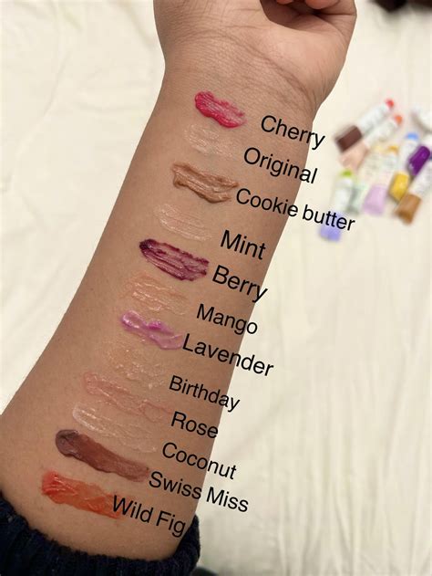 balm dotcom swatched rglossier