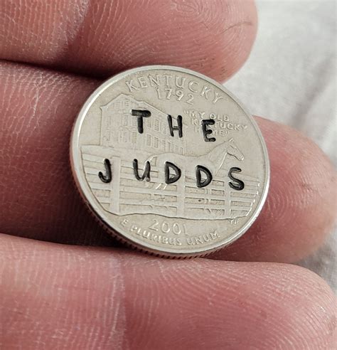 kentucky state quarter   judds stamped   kentucky state