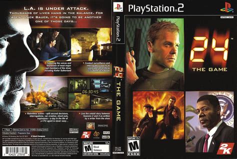 24 - The Game PSX cover