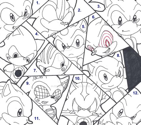 Sonic .:-Forms-:. by JuniorShadow on DeviantArt