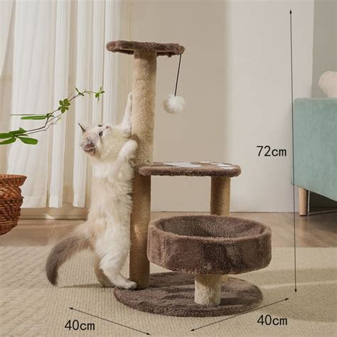 Кошачья лазалка сизалевая кошачья когтеточка - купить с доставкой по ...