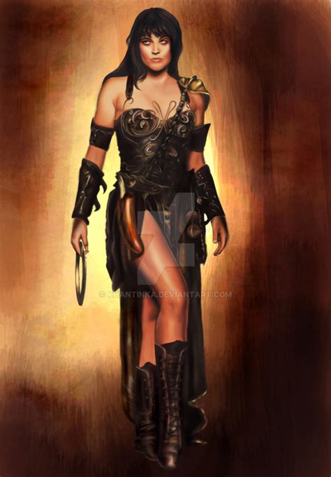 Xena Finished by Khantinka on DeviantArt