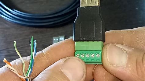 USB удлинитель из витой пары - YouTube