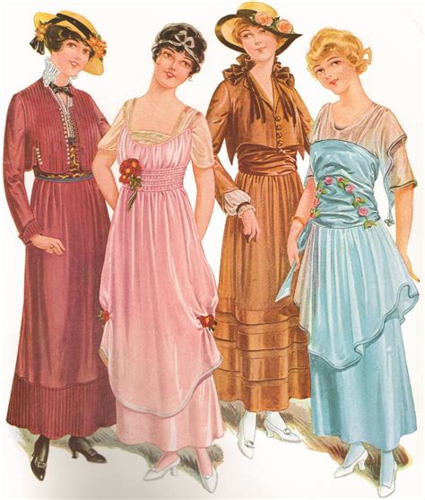 Flashback to Women's Fashion: 1910-1920 - Vintage Unscripted