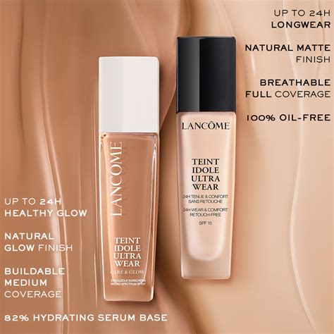 TEINT IDOLE ULTRA WEAR CARE & GLOW FOUNDATION - LANCÔME