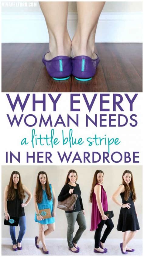 Why Every Woman Needs a Little Blue Stripe in Their Wardrobe - Tieks ...