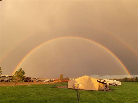 Full double rainbow - SkySpy Photos, Images, Video