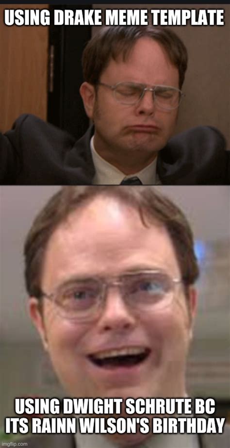 Dwight Schrute Meme Template