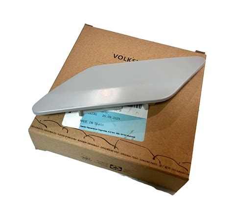 Front bumper headlights washer cover cap SEAT Alhambra 2010 ...
