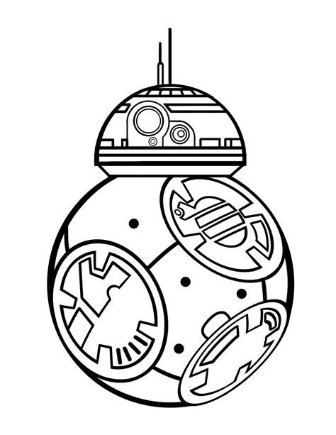 BB-8 Coloring Pages - Best Coloring Pages For Kids