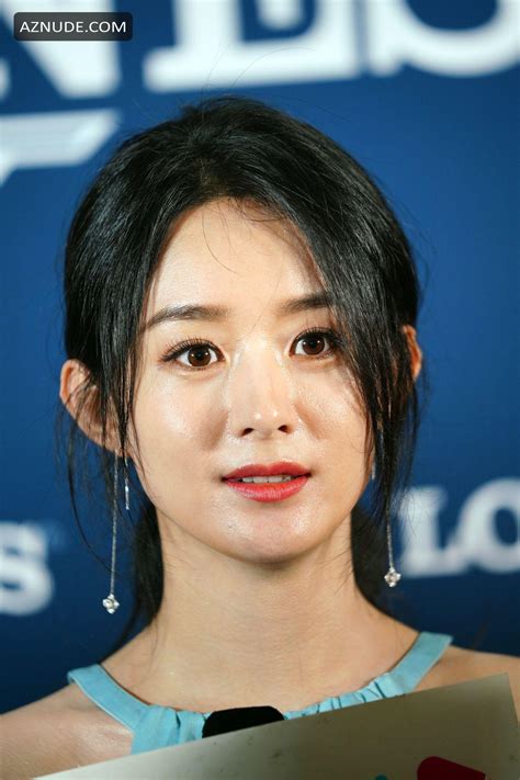 Zhao Liying attends an unveiling ceremony of Swiss luxury watch brand