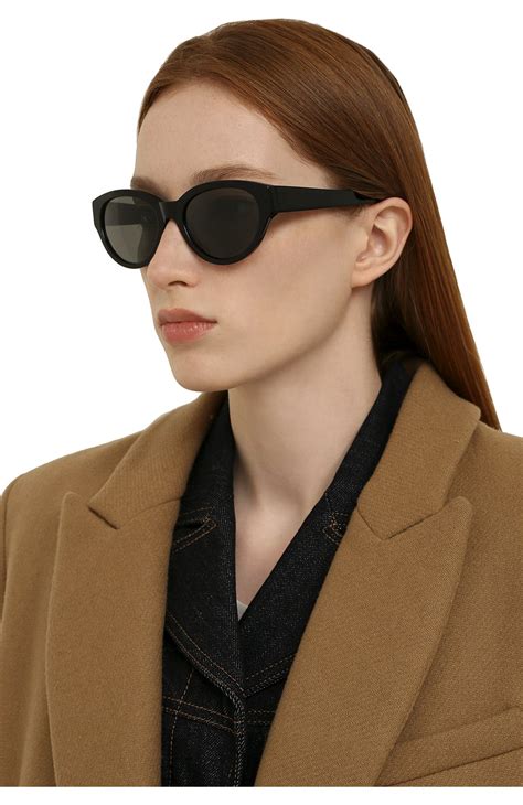 Женские черные солнцезащитные очки LORO PIANA — купить за 48700 руб. в ...