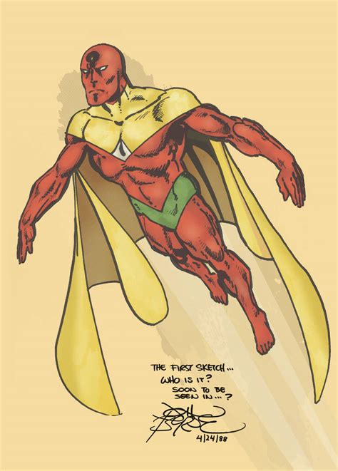 The Vision Redesign (John Byrne) by xts33 on DeviantArt