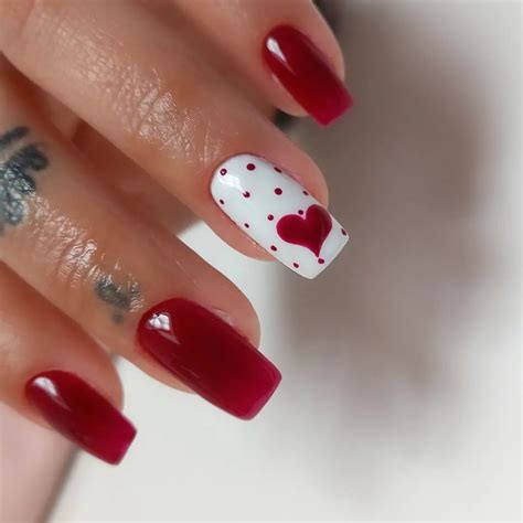 33+ Cherry Red Nails Designs You Will Adore [2024] - Nail Designs Daily