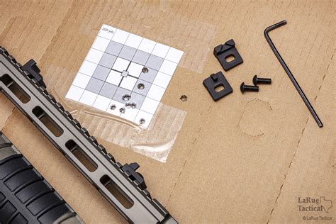 LaRue AccARizer Rail, Sights, and QD Mount - LaRue Tactical