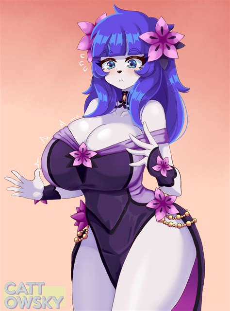 Charlotte's breasts are expanding! v1 by Cattowsky on DeviantArt