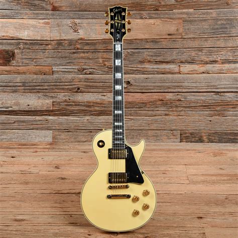 gibson custom shop  les paul custom alpine white vos chicago