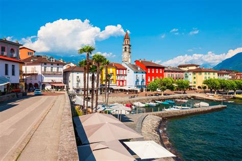 Ascona, die Schweiz stockbild. Bild von schweiz, ascona - 46908903