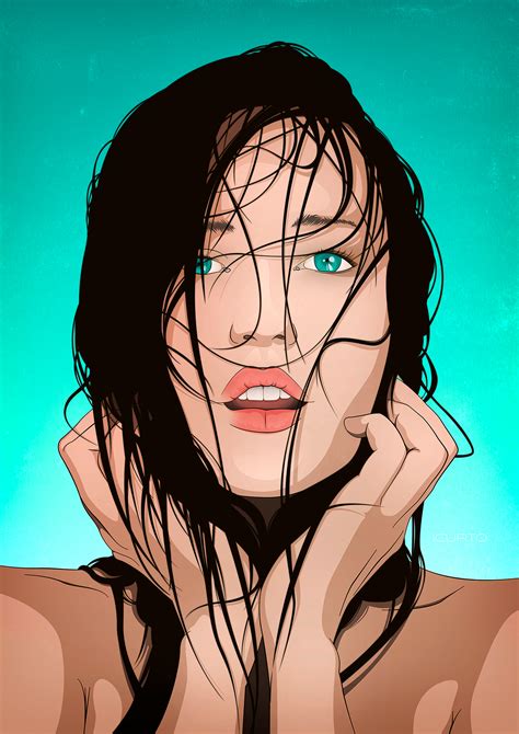 Vector Portraits on Behance