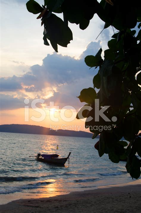 Sunset In Krabi Stock Photo | Royalty-Free | FreeImages