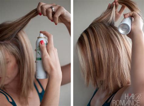 How to use dry shampoo - Hair Romance