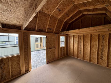 side lofted barn premier buildings trailers  florida