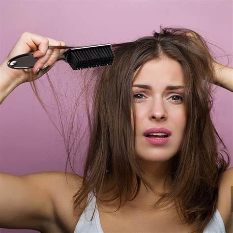 Detangling Hair Brush Straightening Heat Resistant Paddle Brush Broken