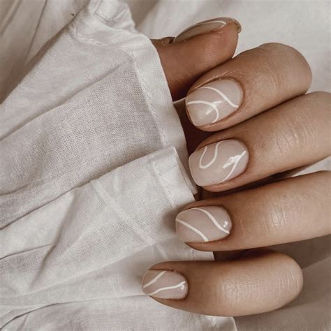 Top 26+ Nail Designs with Stylish White Lines for 2024 - Unmissable Trends